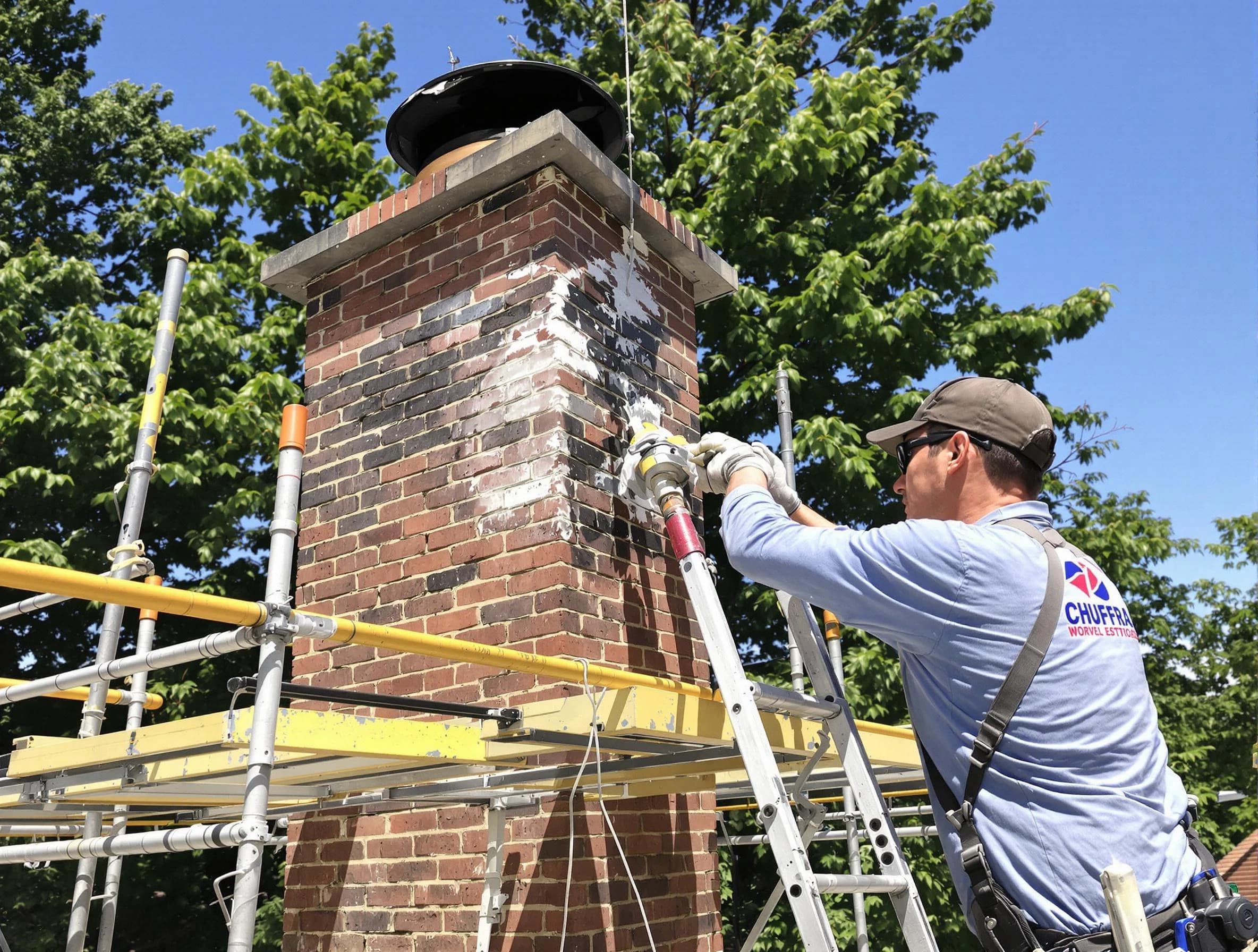 Structural chimney repair by North Fayette Chimney Sweep in North Fayette, PA