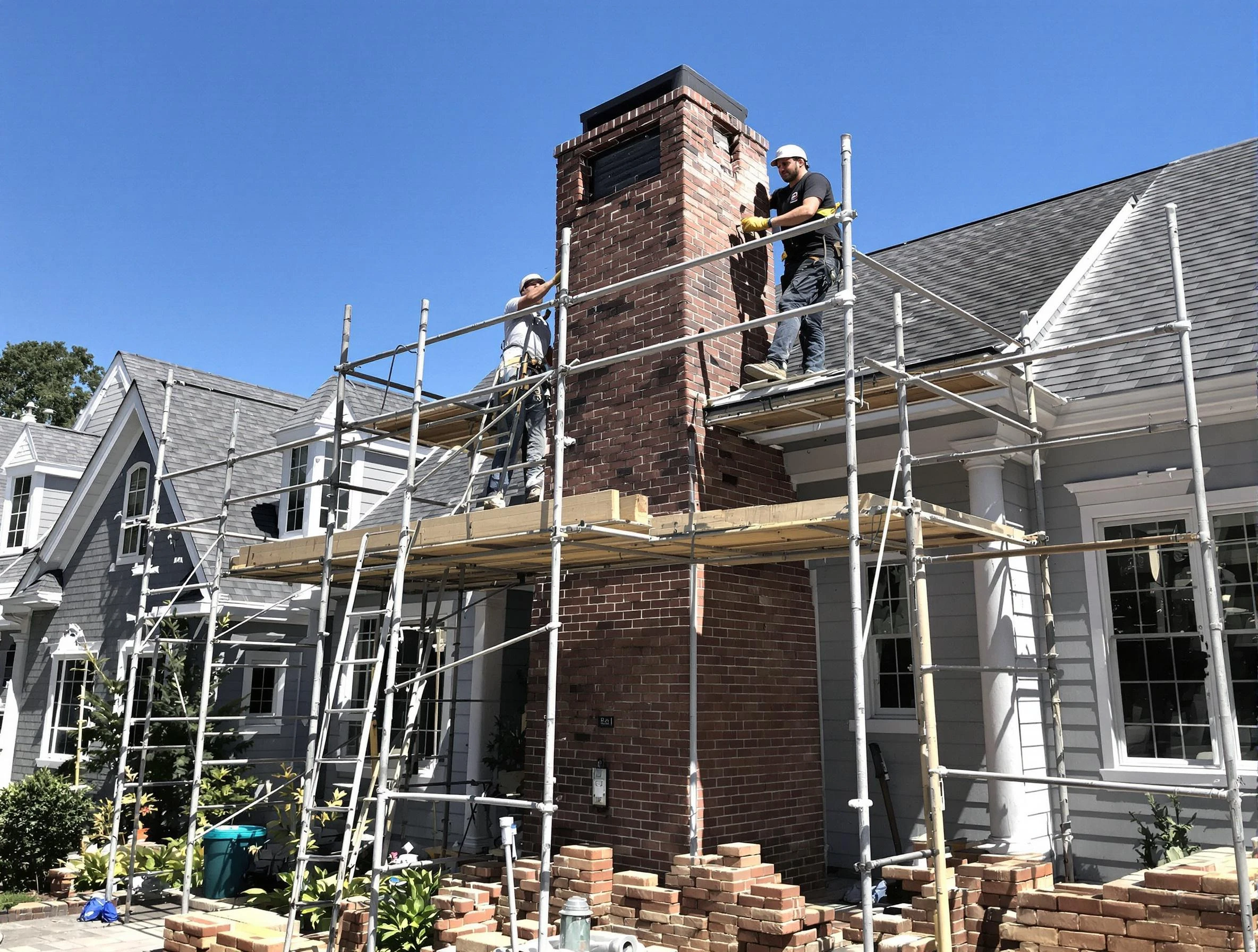 Chimney Rebuilding in North Fayette