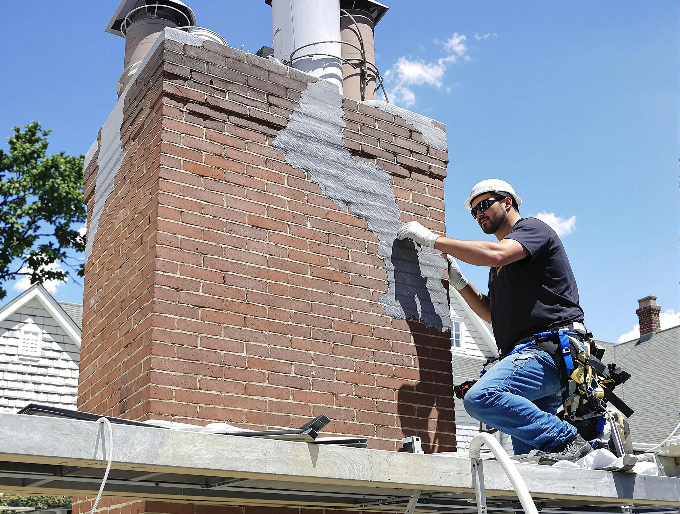 Chimney Restoration in North Fayette